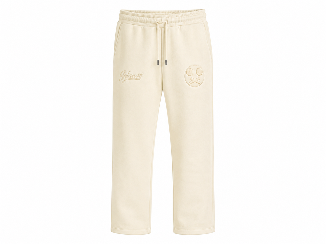 Hoodie Ghost Beige