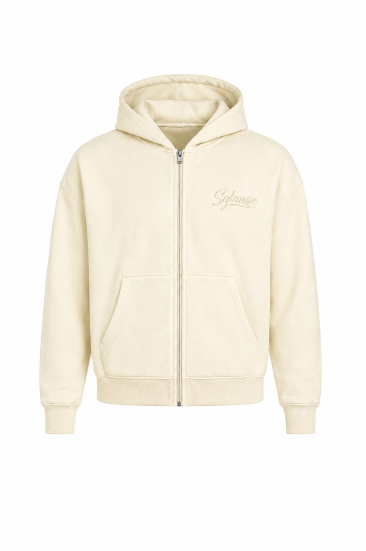 Hoodie Ghost Beige